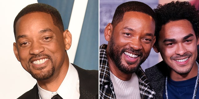 Will Smith makes return to social media in video capturing a tarantula with son Trey (pictured right in 2020.)