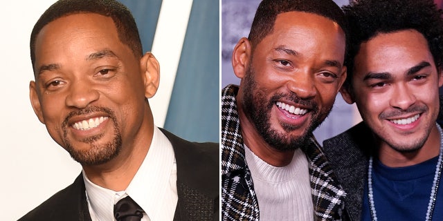 Will Smith makes return to social media in video capturing a tarantula with son Trey (pictured right in 2020.)