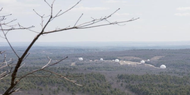View of New Boston Air Force Station.