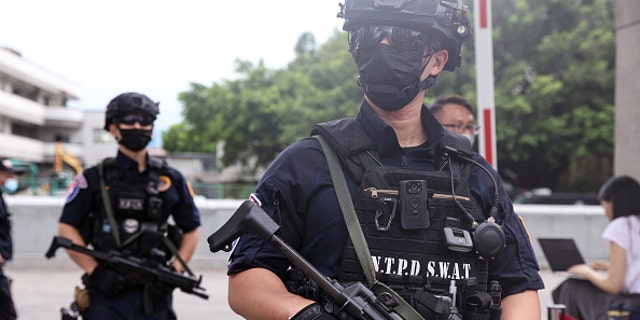 Taiwanese police were on heightened alert after Taiwan was recently hit with multiple cyber attacks.
