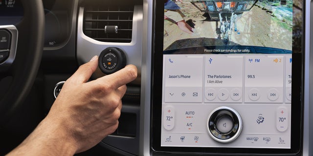 A Pro Trailer Backup Assist feature is available, which lets the driver put the truck in reverse using a button on the dashboard.