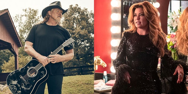 Trace Adkins stars in the new country music drama, "Monarch," which features a few famous friends, including Shania Twain.