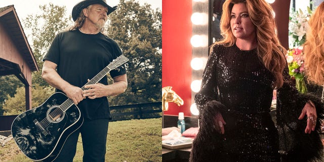 Trace Adkins stars in the new country music drama, "Monarch," which features a few famous friends, including Shania Twain.