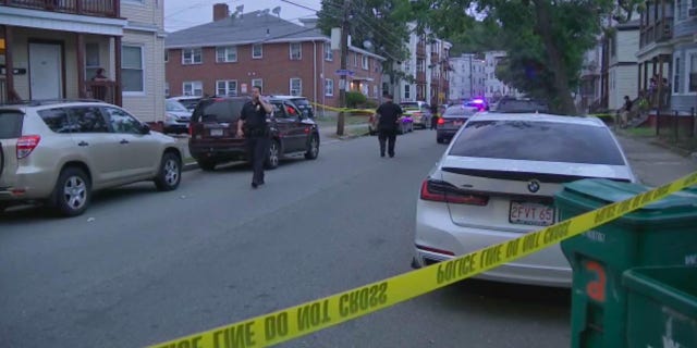 Officials say the 31-year-old suspect died from an apparent self-inflicted gunshot wound.