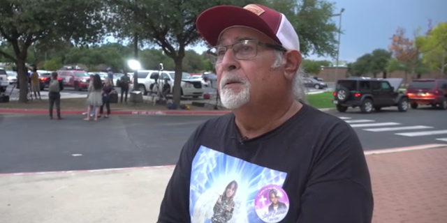 Vincent Salazar, grandfather of slain student Layla Salazar, speaks with Fox News in the wake of Police Chief Pete Arredondo's firing.