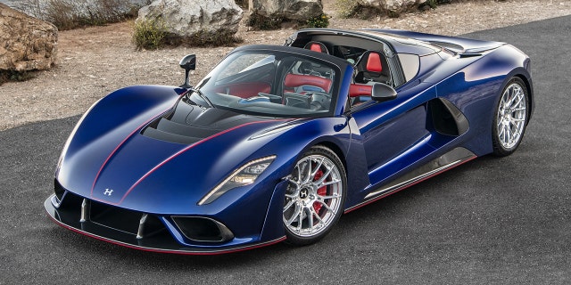 The Venom F5 Roadster is priced at $3 million.
