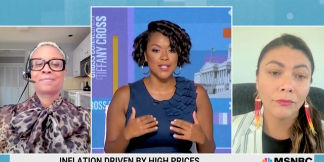 MSNBC's Tiffany Cross complained on Saturday that the economy for minorities does not appear to be improving.