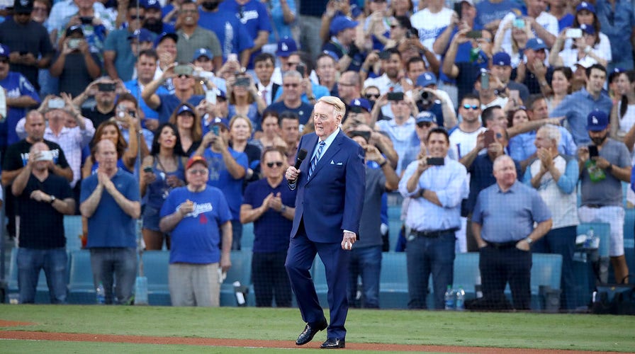 Vin Scully: Los Angeles Dodgers pay tribute to legendary broadcaster