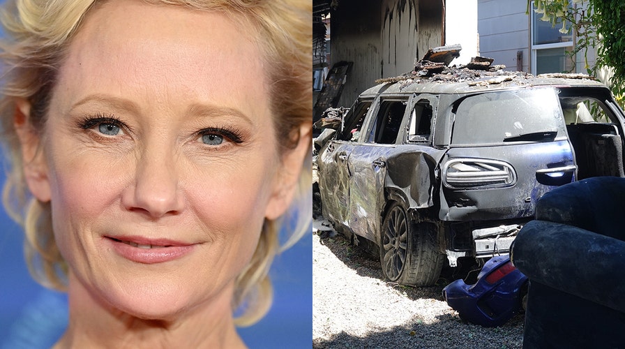 Anne Heche crashes car into a home, igniting fire; actress taken away in  ambulance with severe burns | Fox News