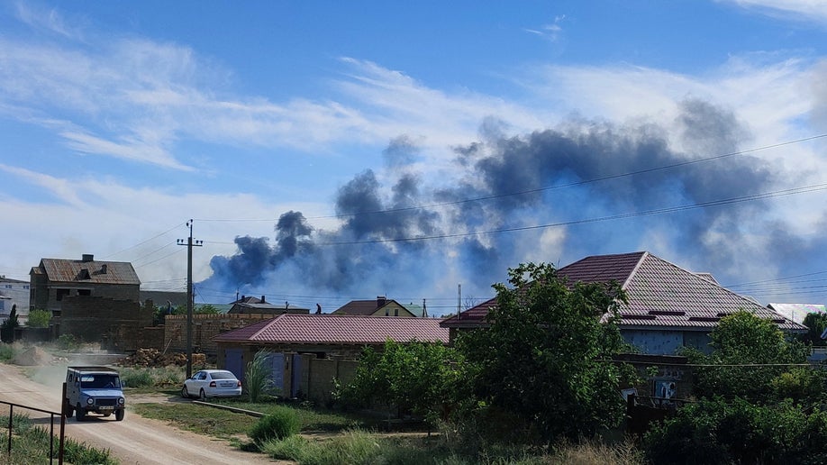 Saki Crimea Air Base Explosion