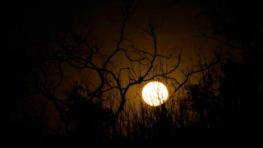 The full moon in Brazil