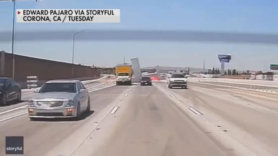 Plane crash-lands on California highway