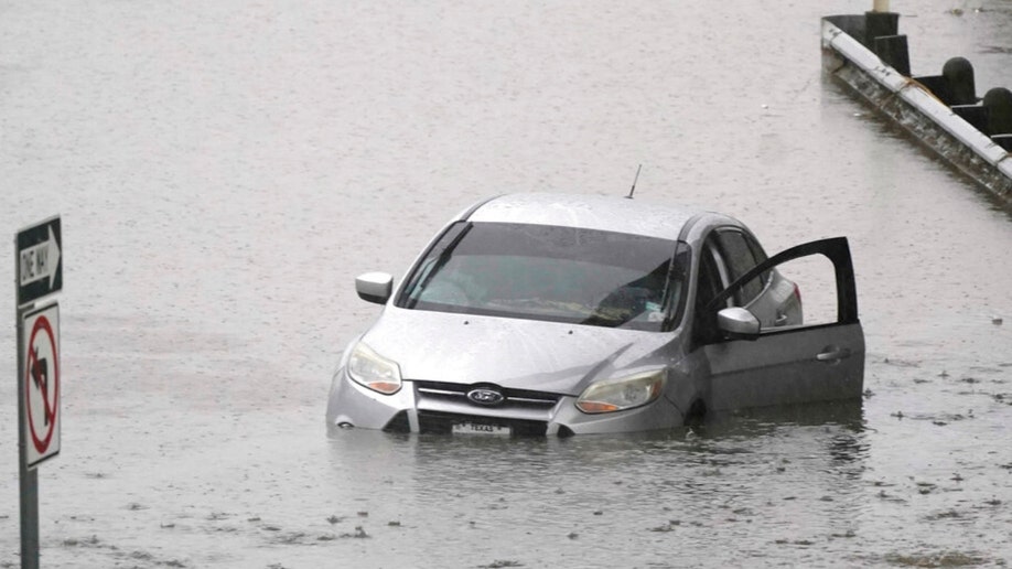 Dallas flood waters