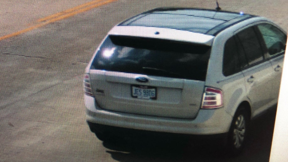 Stephen Marlow's vehicle seen on security camera footage.