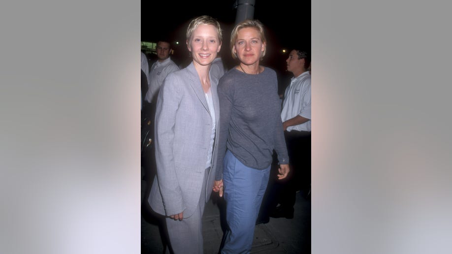 Ellen DeGeneres and Anne Heche movie premiere
