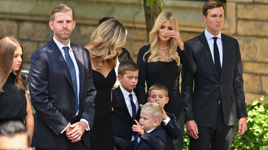 Eric Trump, Lara Trump, Joseph Kushner, Theo Kushner, Eric Luke Trump, Ivanka Trump and Jared Kushner