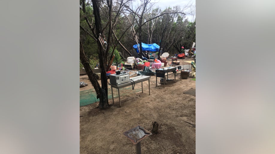 Camp for homeless