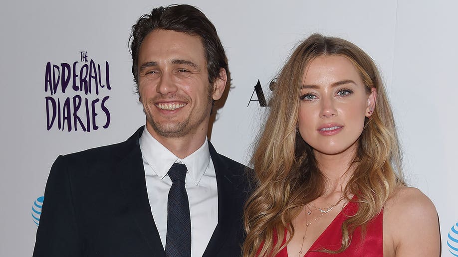 James Franco and Amber Heard