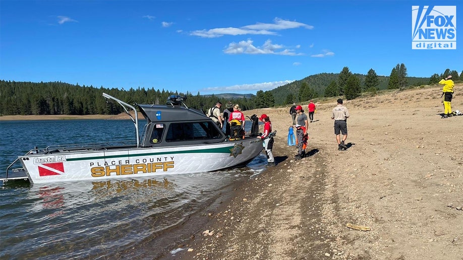 Placer County Sheriff scuba dive team prepares to launch