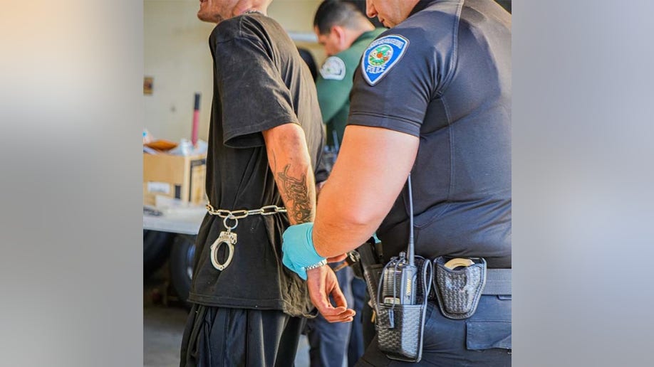 San Bernardino Police Department arrest suspect gang member 