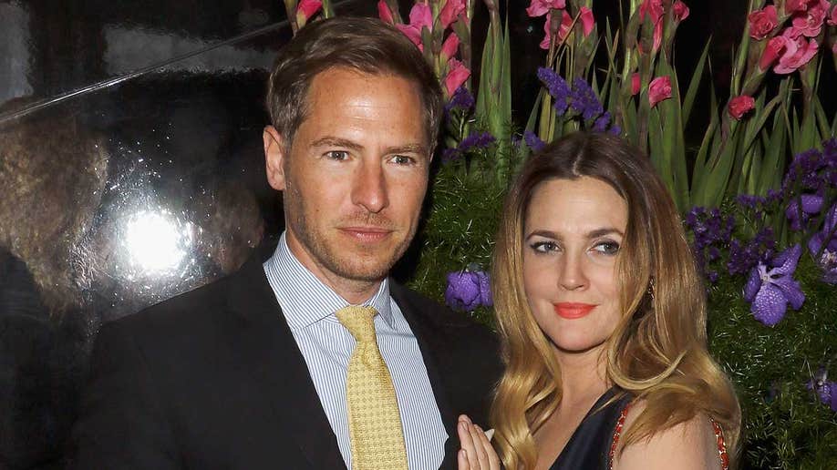 Actress Drew Barrymore and her ex-husband