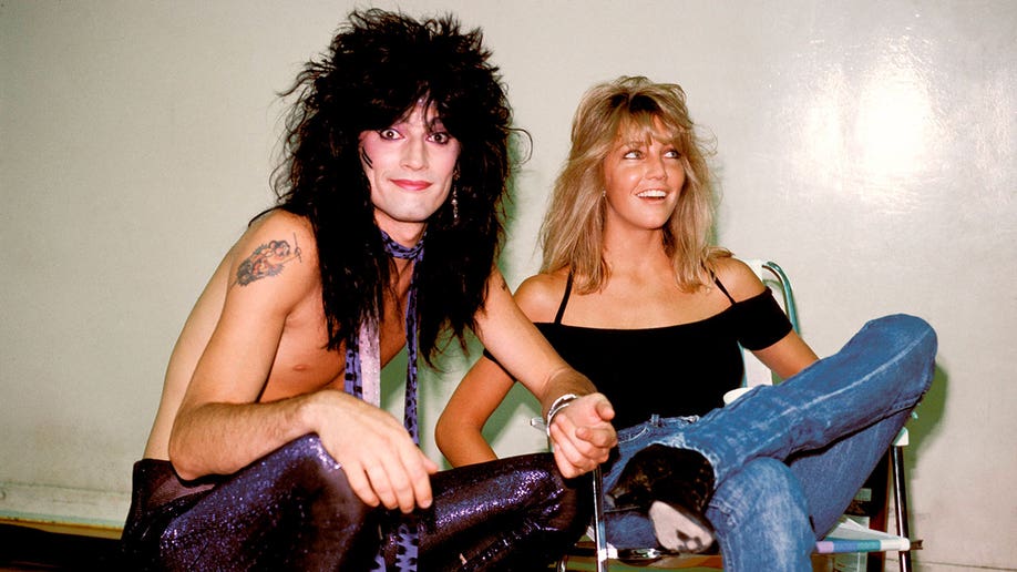Tommy Lee with ex-wife Heather Locklear