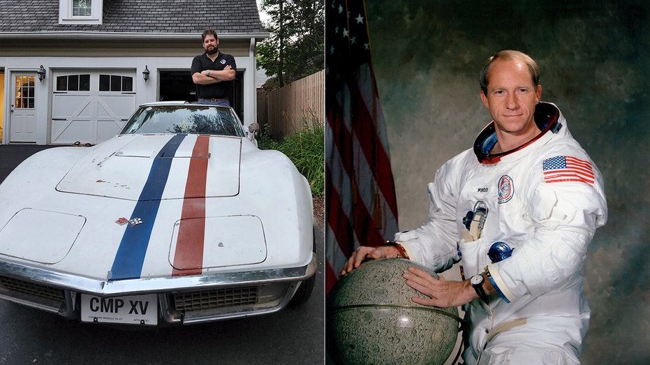 Apollo 15 astronaut Al Worden’s 1971 Chevrolet Corvette rediscovered and ready for restoration