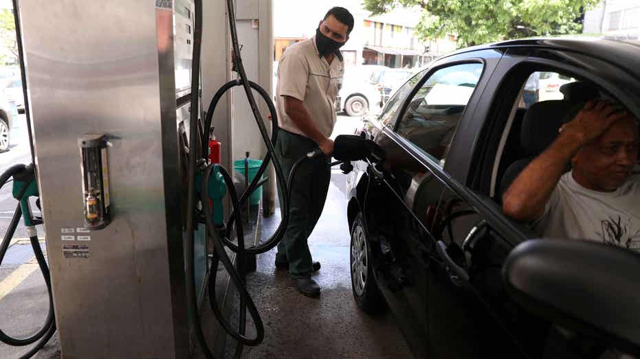 posto de gasolina brasileiro