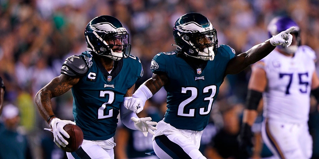 Eagles react to Darius Slay's lockdown performance vs. Vikings