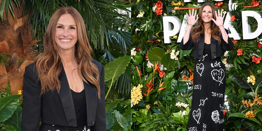 Julia Roberts Dazzles in Alexander McQueen for 'Ticket to Paradise' – WWD