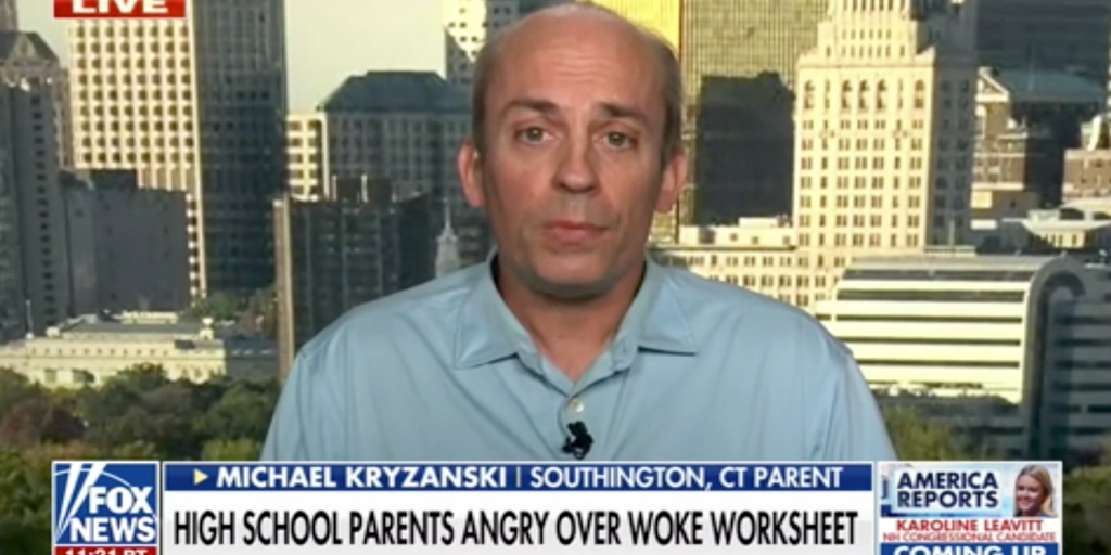 Connecticut parents enraged over high school teacher's 'woke' worksheet: 'Underserving the students' - Vimarsana News