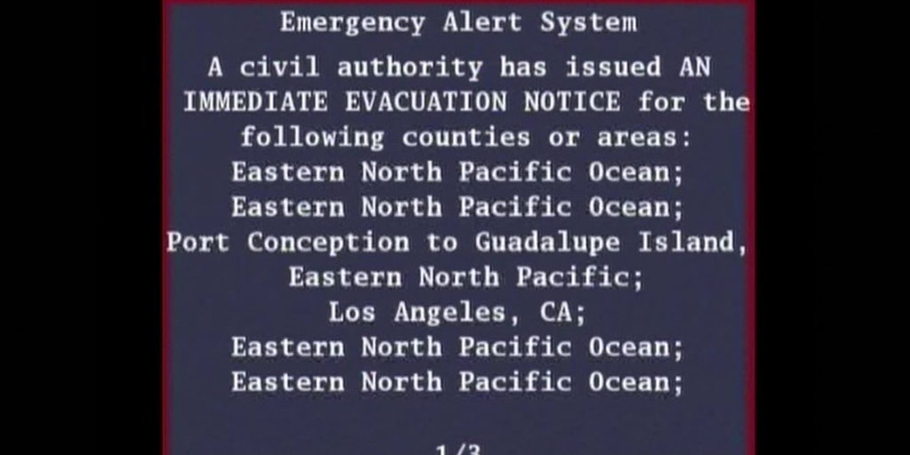 Emergency alert telling all of LA, 'Eastern North Pacific Ocean' to evacuate was sent in 'error': authorities - Vimarsana News