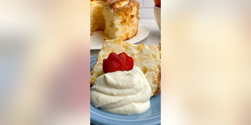 Orange angel food cake: Try this easy dessert recipe - Vimarsana News