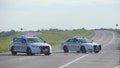 Harris County Sheriff vehicles blocks the Crosby Freeway leading towards the Arkema Chemical Plant in Crosby, Texas on August 31, 2017. The plume of fumes from a flooded Texas chemical plant is "incredibly dangerous," the head of the US Federal Emergency Management Agency (FEMA) said Thursday. Two explosions were reported overnight at the chemical plant in the town of Crosby and officials have ordered residents within 1.5 miles (three kilometers) of the facility to evacuate.