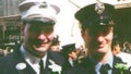 Tommy and Timmy Haskell dress in their uniforms to attend to the St. Patrick's Day parade  in New York City before they died in the Sept. 11, 2001 terrorist attacks.