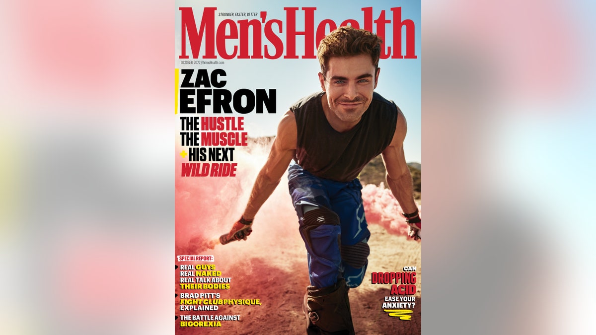 Zac Efron Men's Health