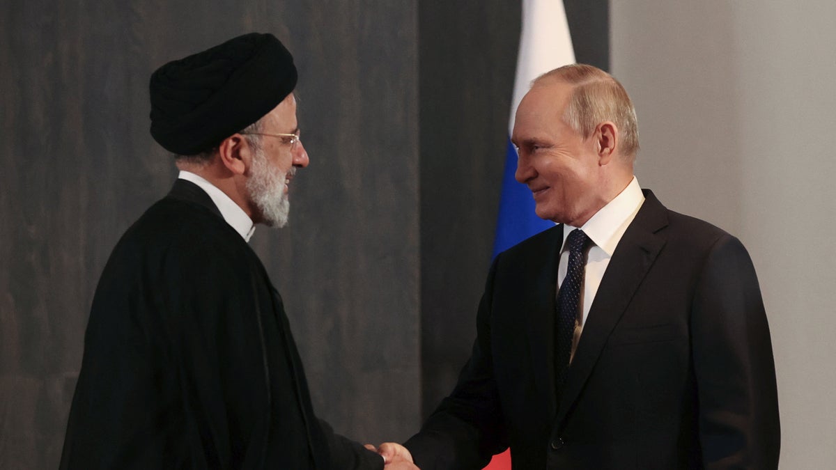 Putin Raisi Russia Iran