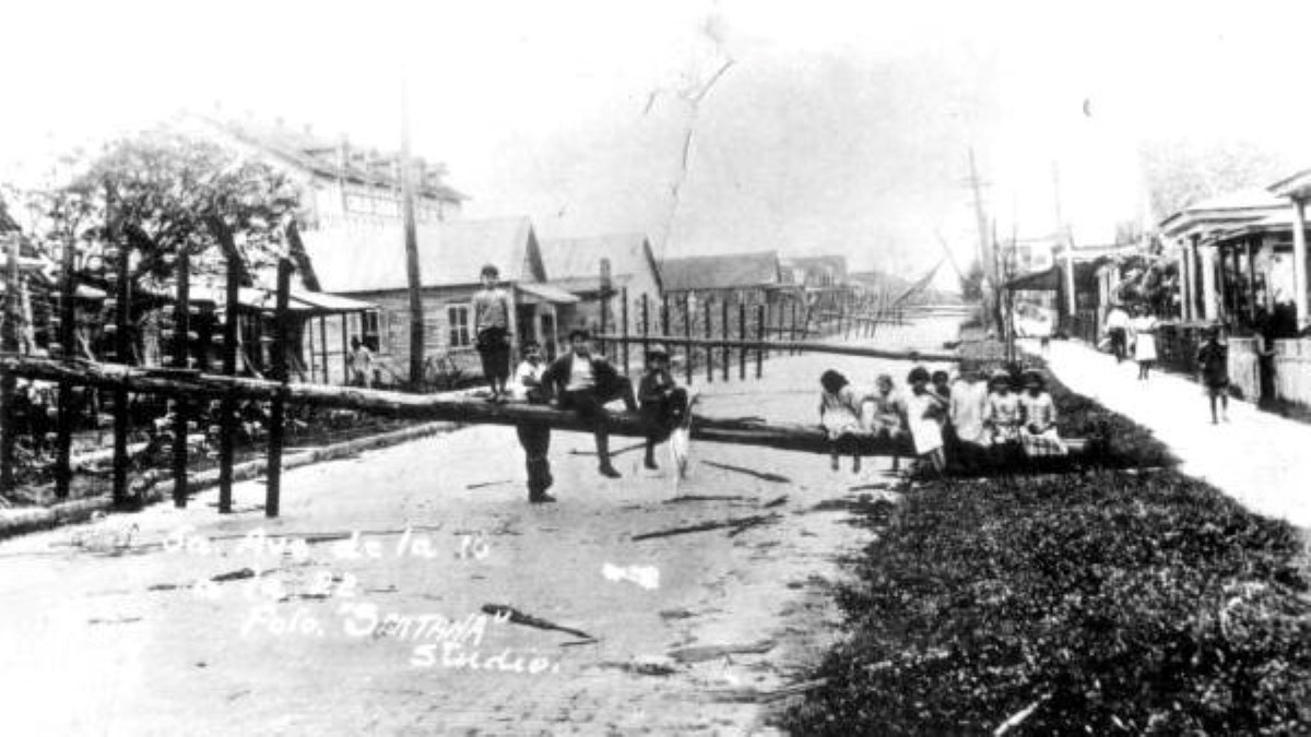 1921 hurricane damage