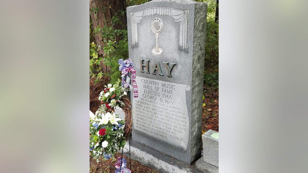 Opry founder George D. Hay grave