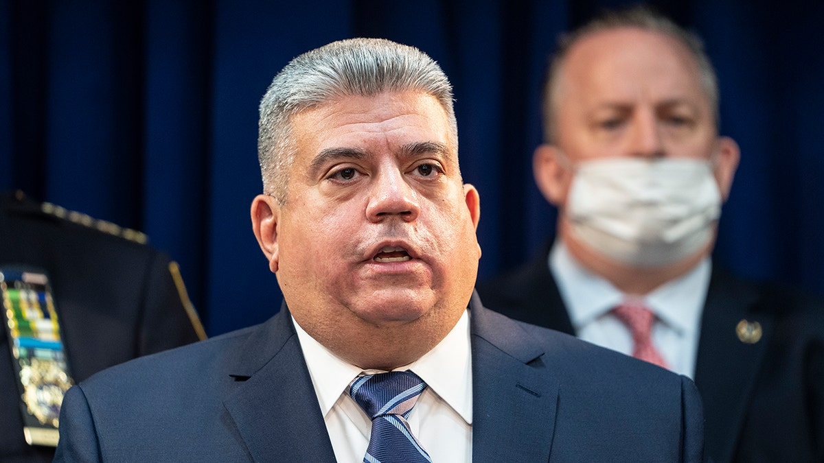 Brooklyn DA Gonzalez at gun press conference