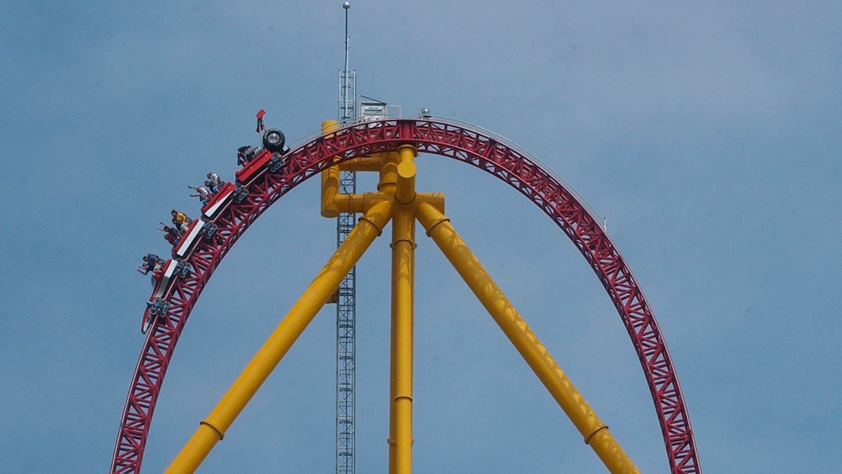 highest point on Top Thrill Dragster