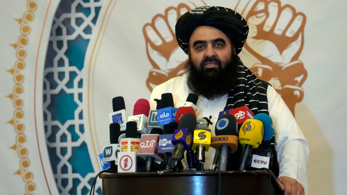 Amir Khan Muttaqi, the Taliban-appointed Foreign Minister