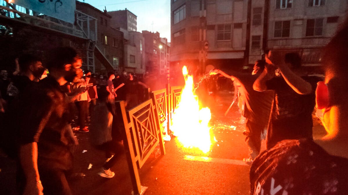 Tehran Iran Protest