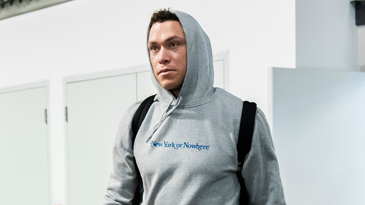 Aaron Judge's fashion statement