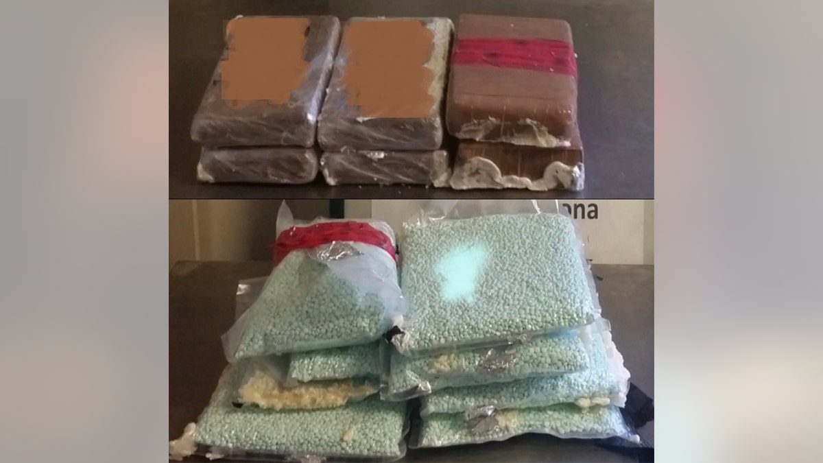 Customs and Border Protection agents seized fentanyl and cocaine in Arizona