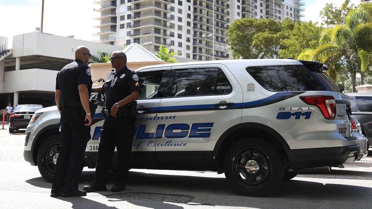 Aventura City police officers