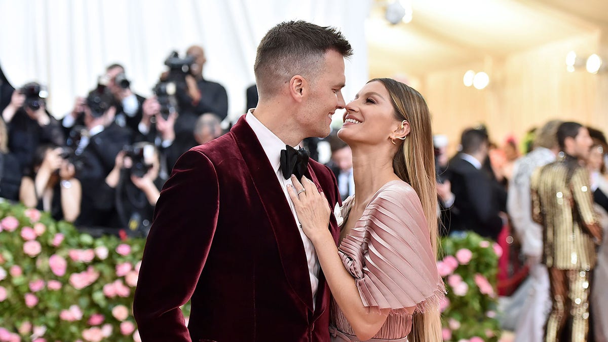 Tom Brady and Gisele Bundchen at the Met Gala in 2019