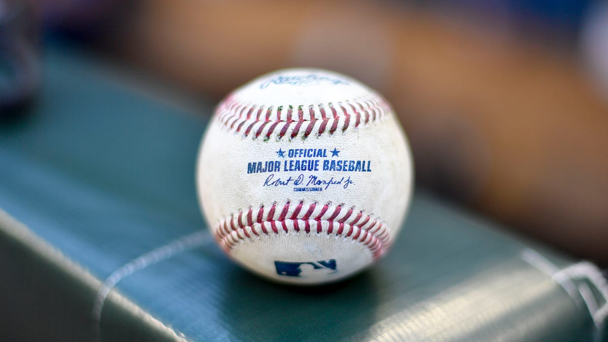 MLB baseball general shot