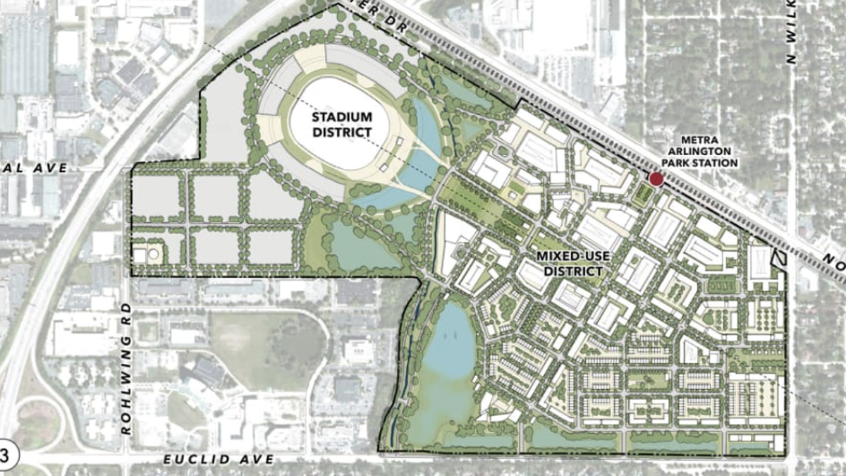 Chicago Bears stadium plan