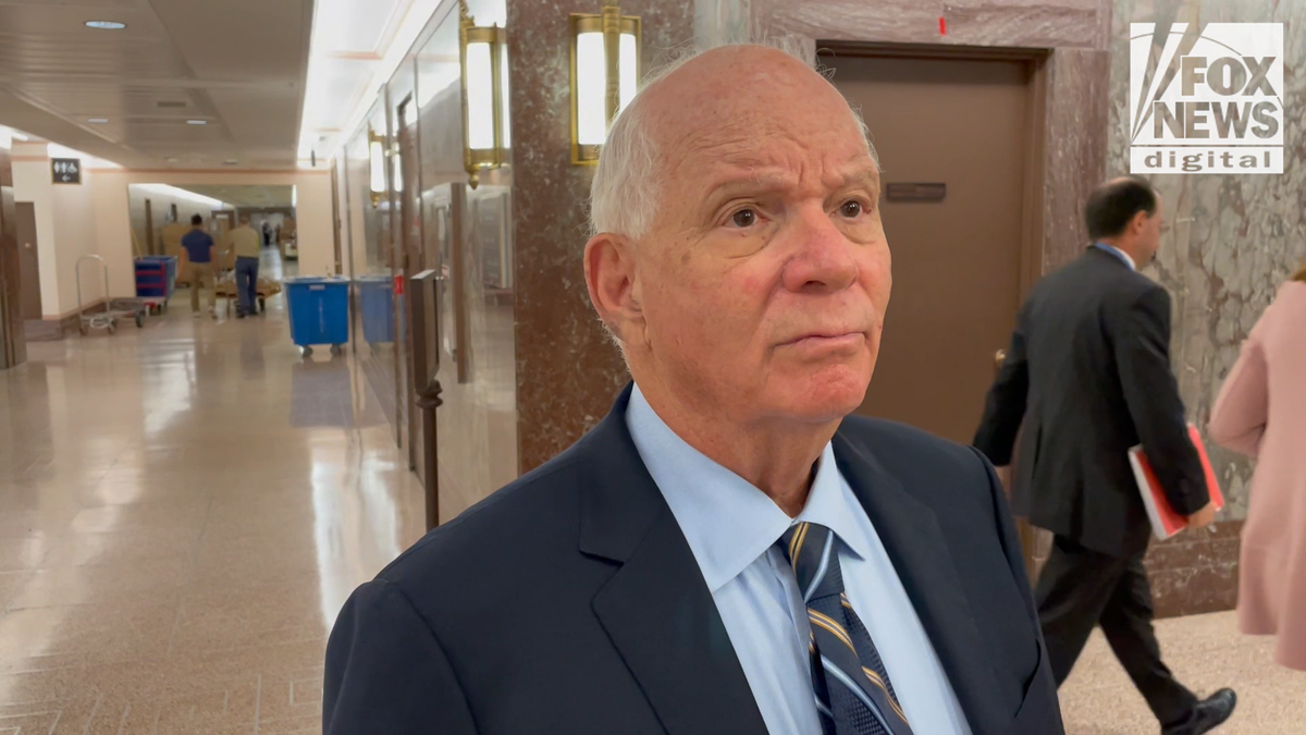 Ben Cardin in the Dirsken Senate Office Building